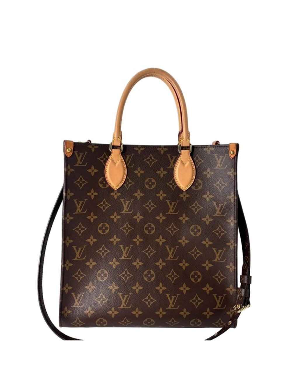 Louis Vuitton Sac Plat PM Monogram Tote Bag